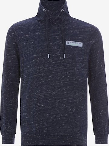 Jan Vanderstorm Sweatshirt 'Kervik' in Blue: front