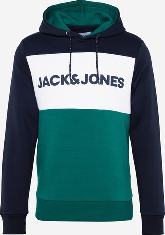 Regular fit Felpa di JACK & JONES in verde: frontale