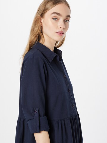 Kaffe Shirt Dress 'Naya' in Blue