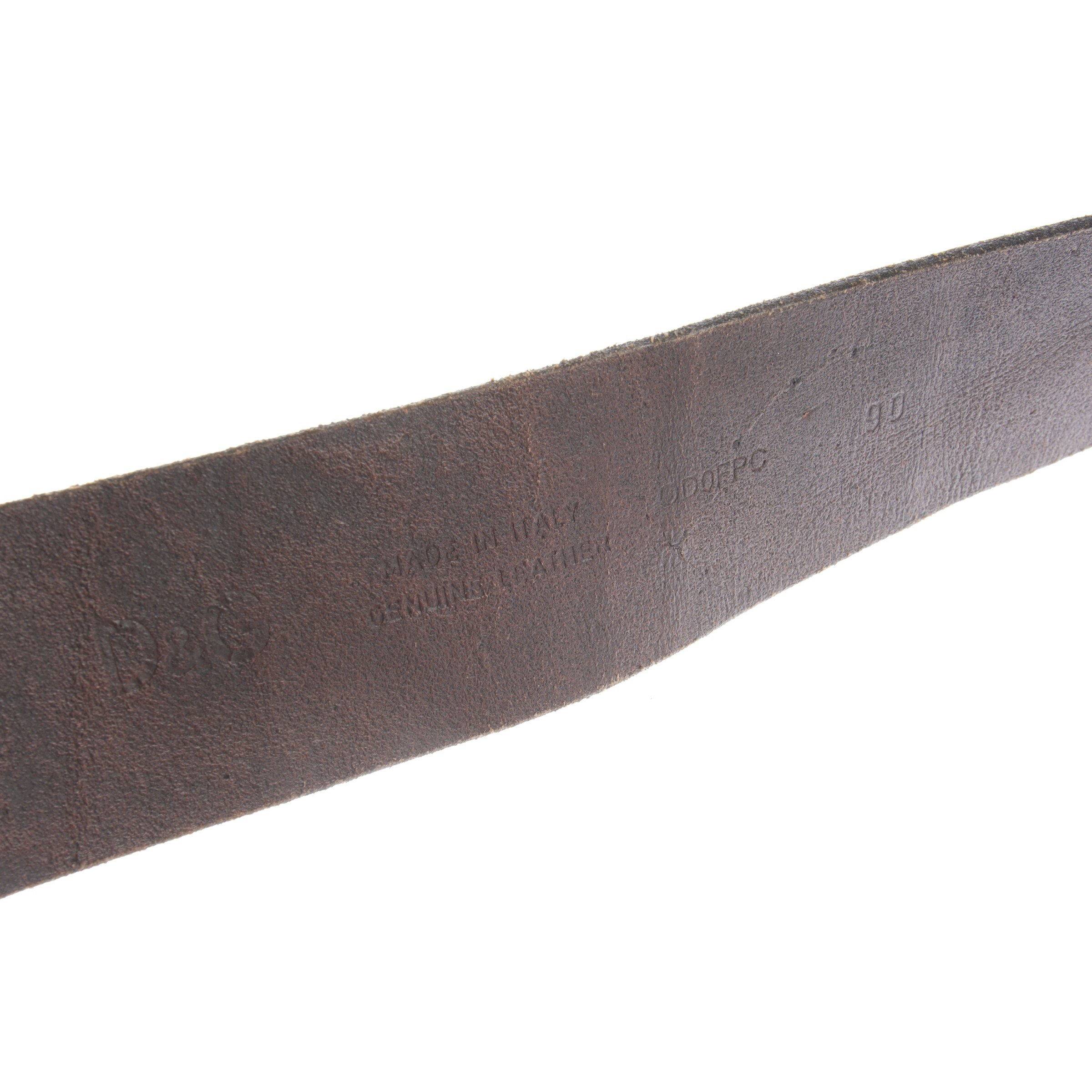 DOLCE & GABBANA Gürtel L in Braun