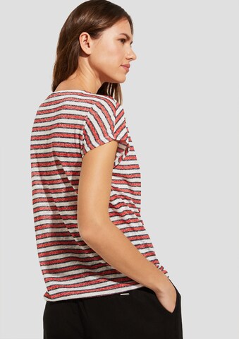 T-shirt comma casual identity en rouge