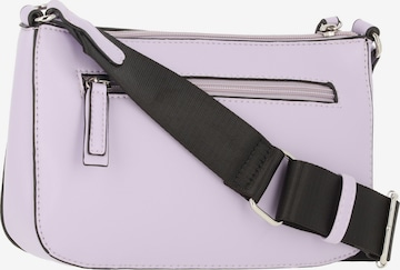 TOM TAILOR DENIM Crossbody Bag 'Saskia' in Purple