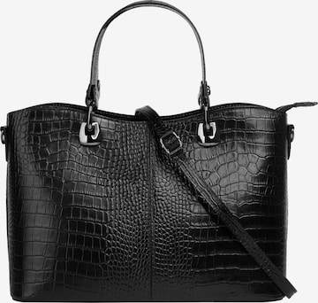 Cluty Handtasche in Schwarz: Vorderseite