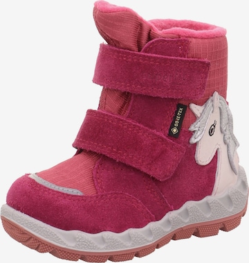 SUPERFIT Boots 'ICEBIRD' in Pink: front