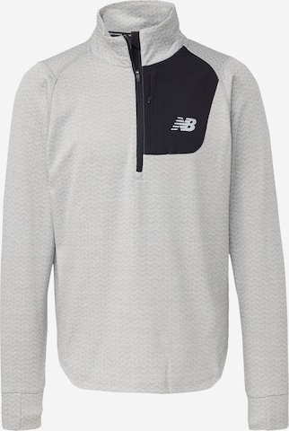 new balance Performance Shirt in Grey: front