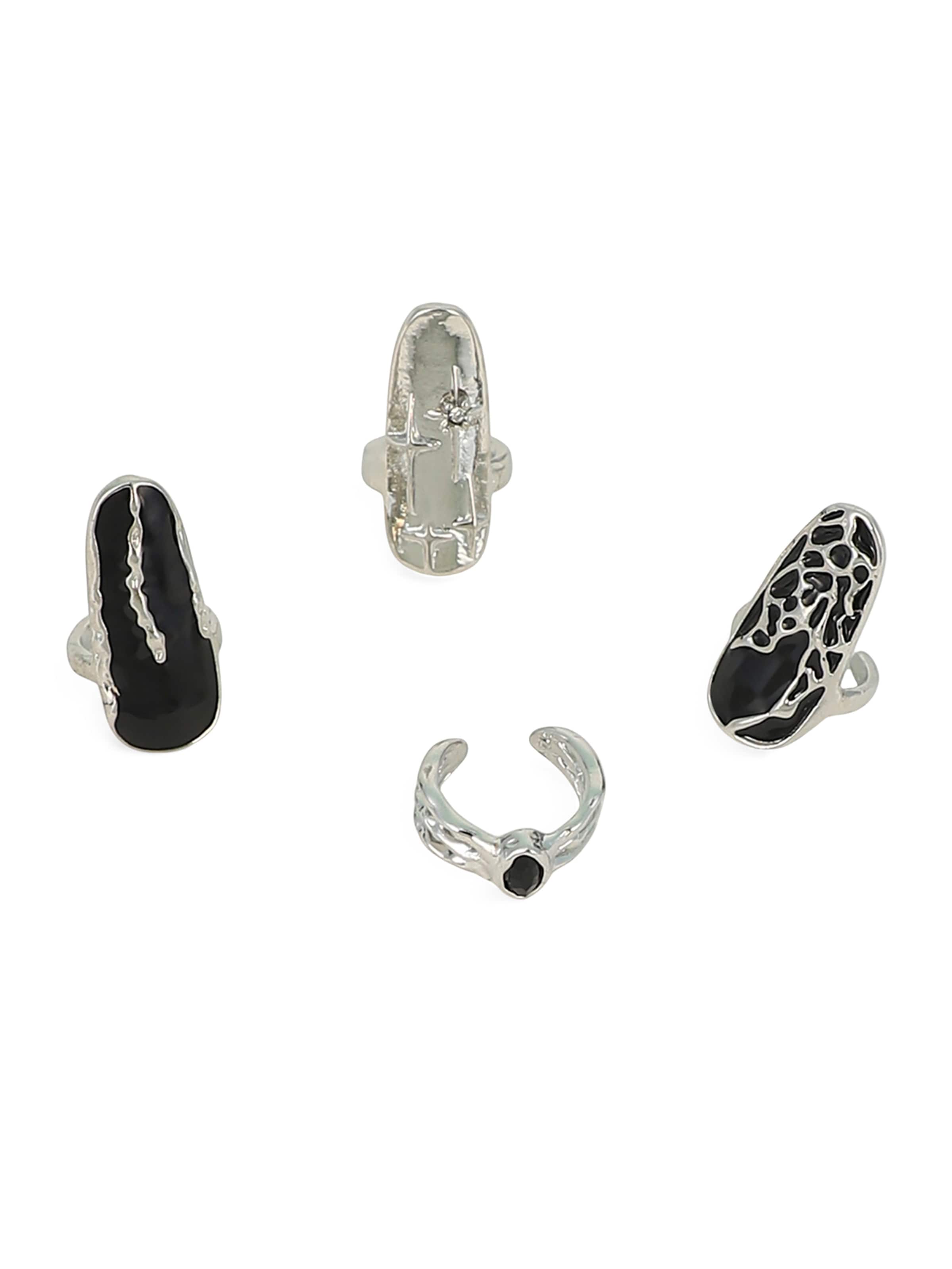 SOHI Gyűrűk 'Kavitha' - ezüst: elől