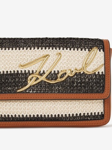 Karl Lagerfeld Clutch in Brown