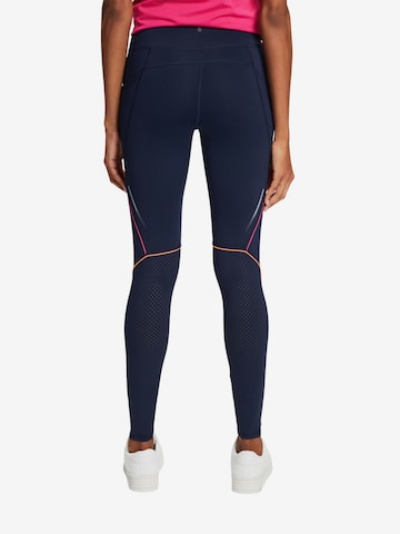 ESPRIT SPORT Skinny Sporthose in Blau