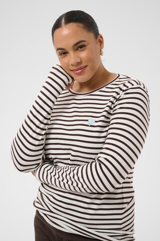 KAFFE CURVE Shirt in Weiß