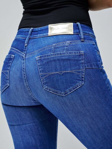 Salsa Jeans Skinny Jeans 'Wonder' in Blauw