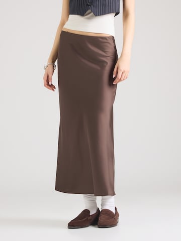 COMMA Kjol i brun: framsida