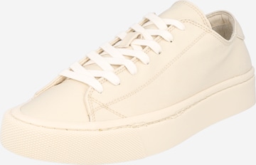 Garment Project Sneakers laag in Wit: voorkant