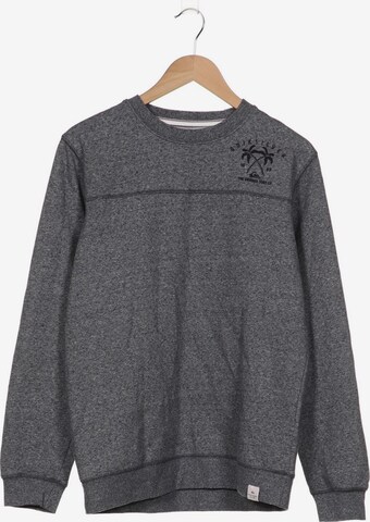 QUIKSILVER Sweatshirt & Zip-Up Hoodie in M in Grey: front