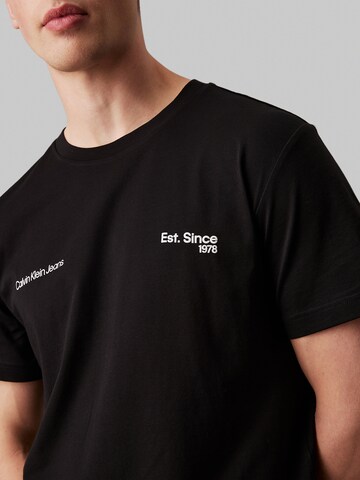 Calvin Klein Jeans Shirt in Schwarz