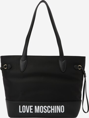 Love Moschino Shopper 'CITY LOVERS' in Zwart: voorkant