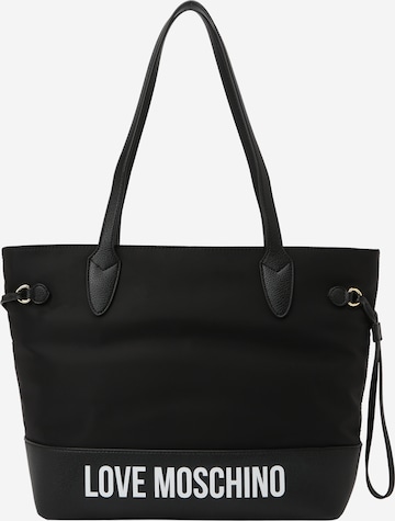 Love Moschino Shopper 'CITY LOVERS' in Zwart: voorkant