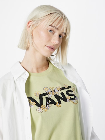 VANS - Camiseta en verde