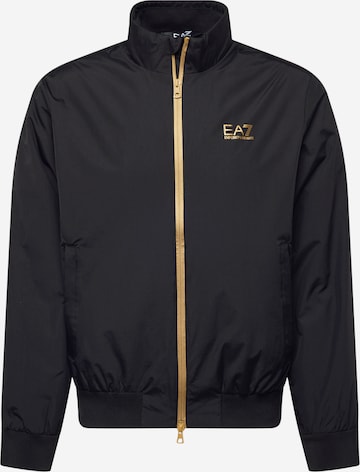 Veste mi-saison EA7 Emporio Armani en noir : devant