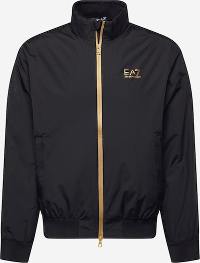 EA7 Emporio Armani Veste mi-saison en or / noir, Vue avec produit