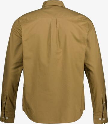 JP1880 Comfort fit Button Up Shirt in Brown