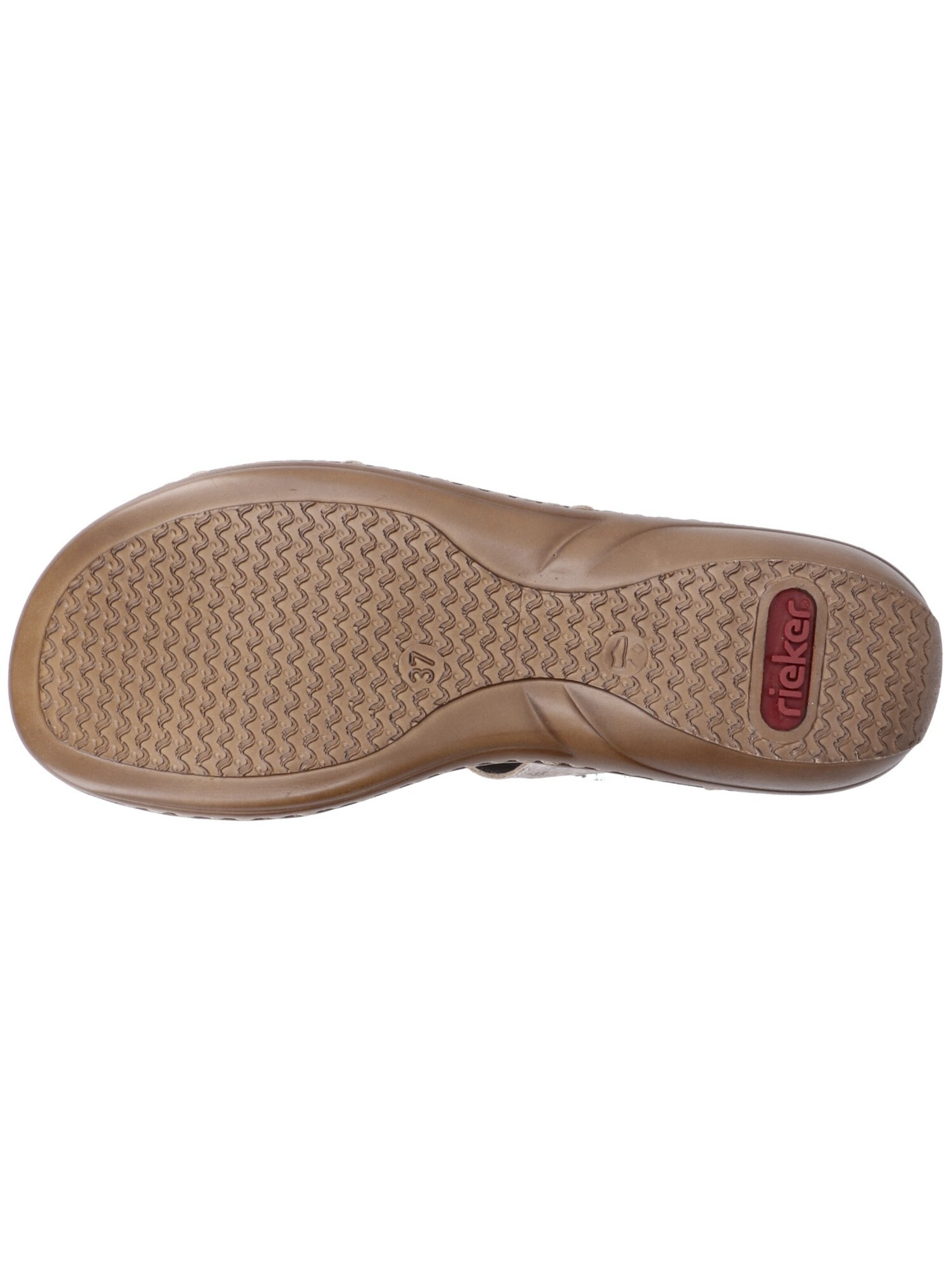Frauen Pantoletten RIEKER Pantolette in Beige - RW36260 Frauen Pantoletten RIEKER Pantolette in Beige - RW36260