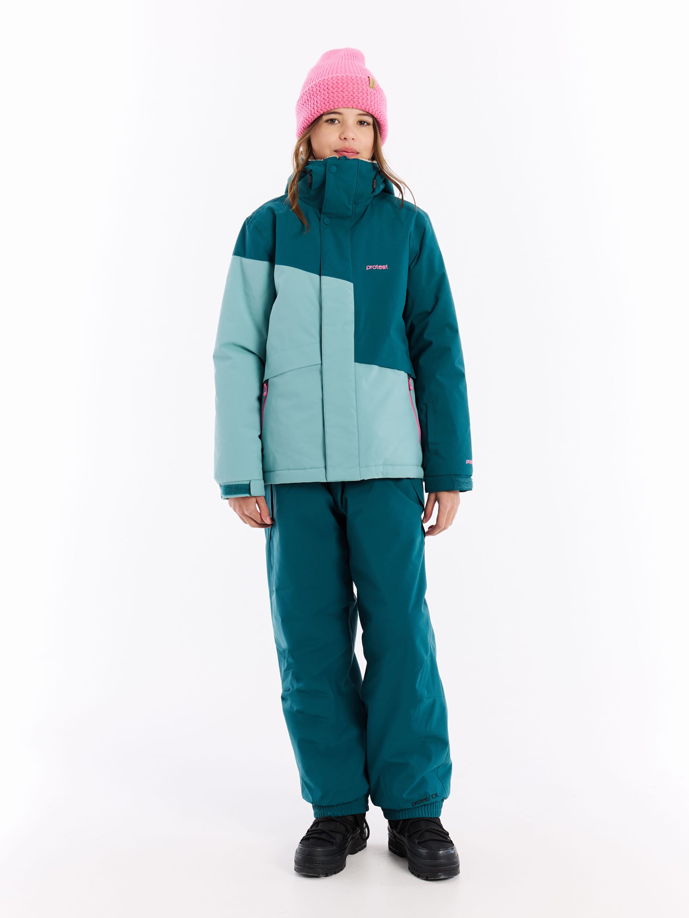 PROTEST Athletic Jacket 'PRTElodia JR' in Blue