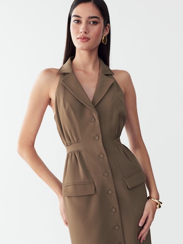 Willa - Vestido 'Lei' en marrón