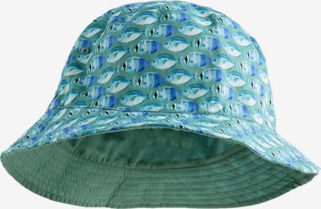 Next Hut in Blau: Vorderseite