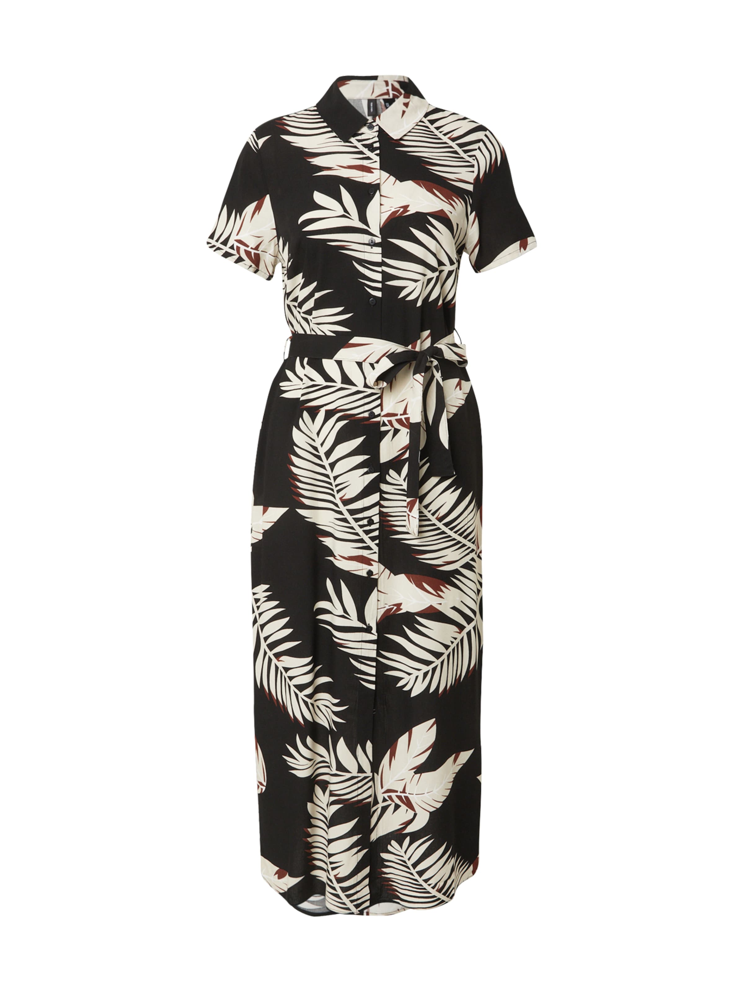 VERO MODA Рокля тип риза 'VMEasy Joy' в черно: отпред