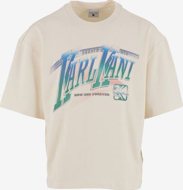 Karl Kani Shirt in Beige: voorkant