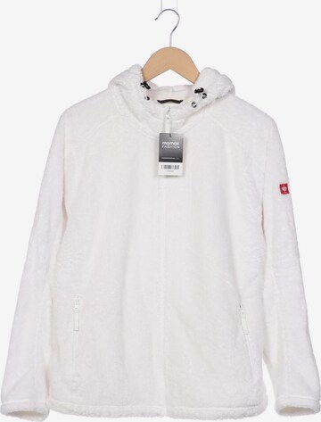 Engelbert Strauss Sweatshirt & Zip-Up Hoodie in XL in White: front