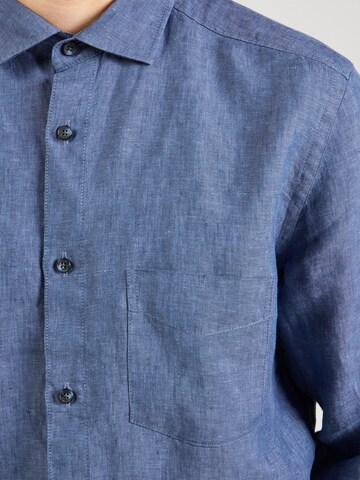 Regular fit Camicia di OLYMP in blu