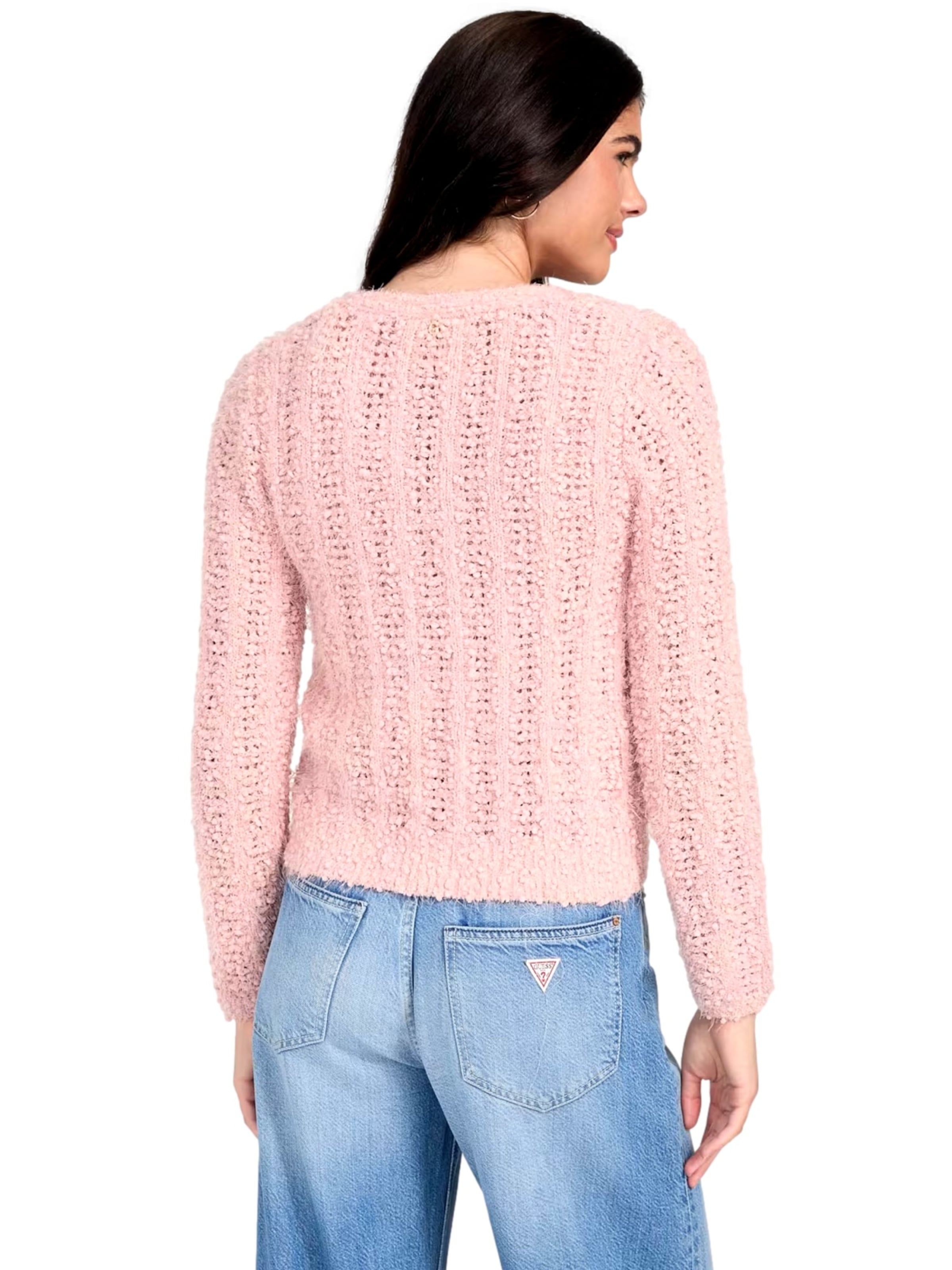 GUESS Cardigan 'Bea' i pink