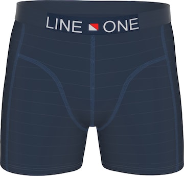 Line One Μποξεράκι 'Herren Boxershorts aus Baumwolle' σε μπλε: μπροστά