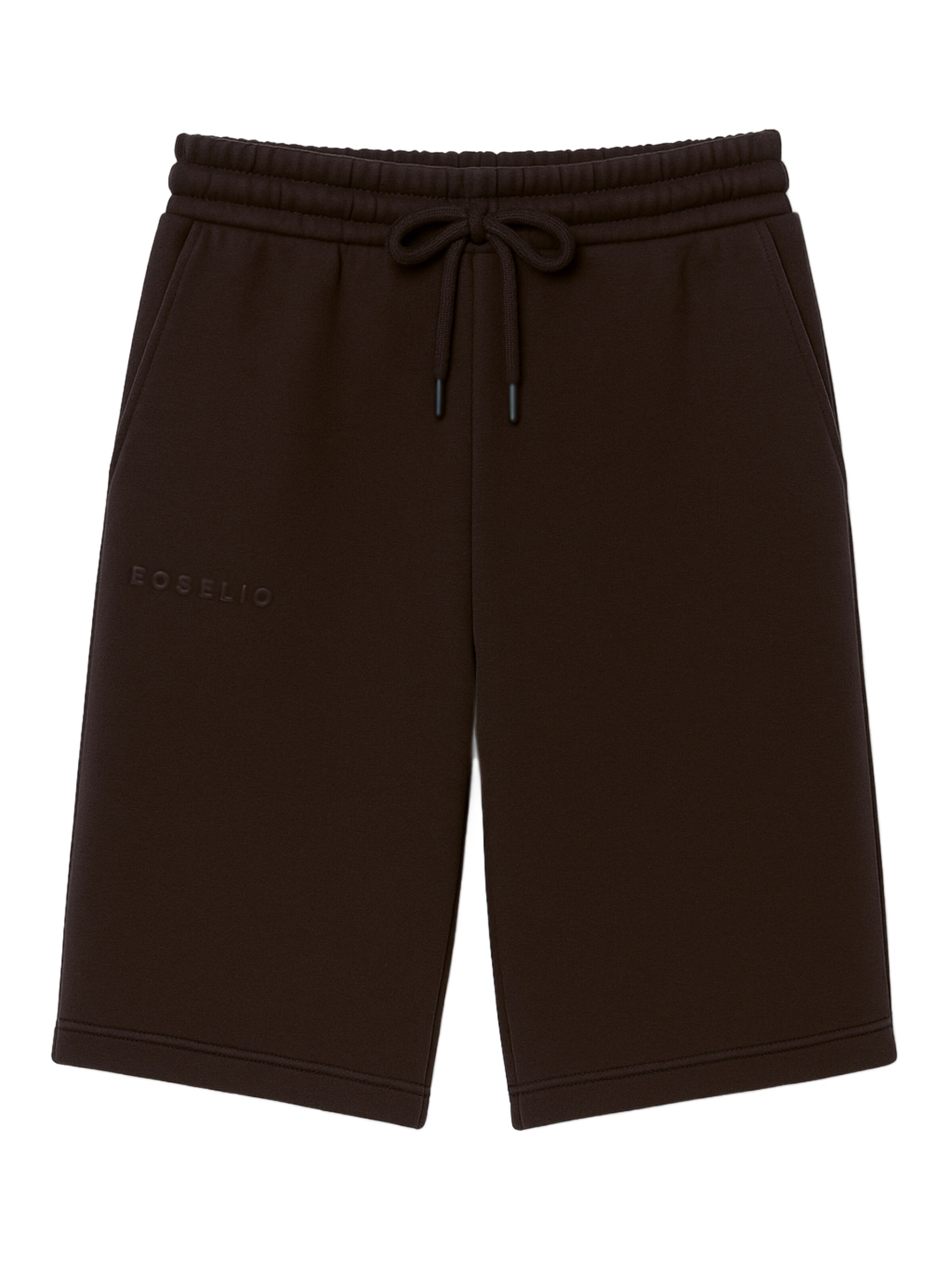 Eoselio Loosefit Shorts in Braun: Vorderseite