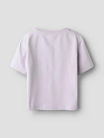 T-Shirt 'NMFHENISA' NAME IT en violet