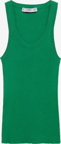 MANGO Knitted top 'RIRI' in Green: front