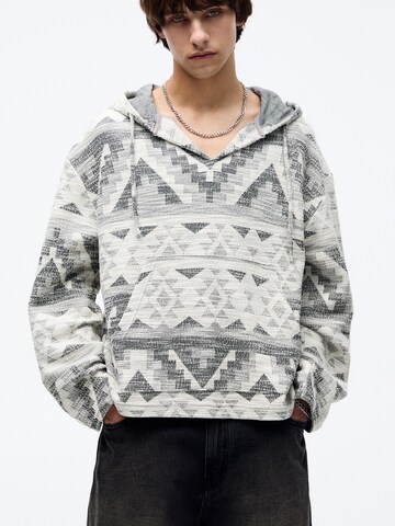 Pull&Bear Sweatshirt in Grau