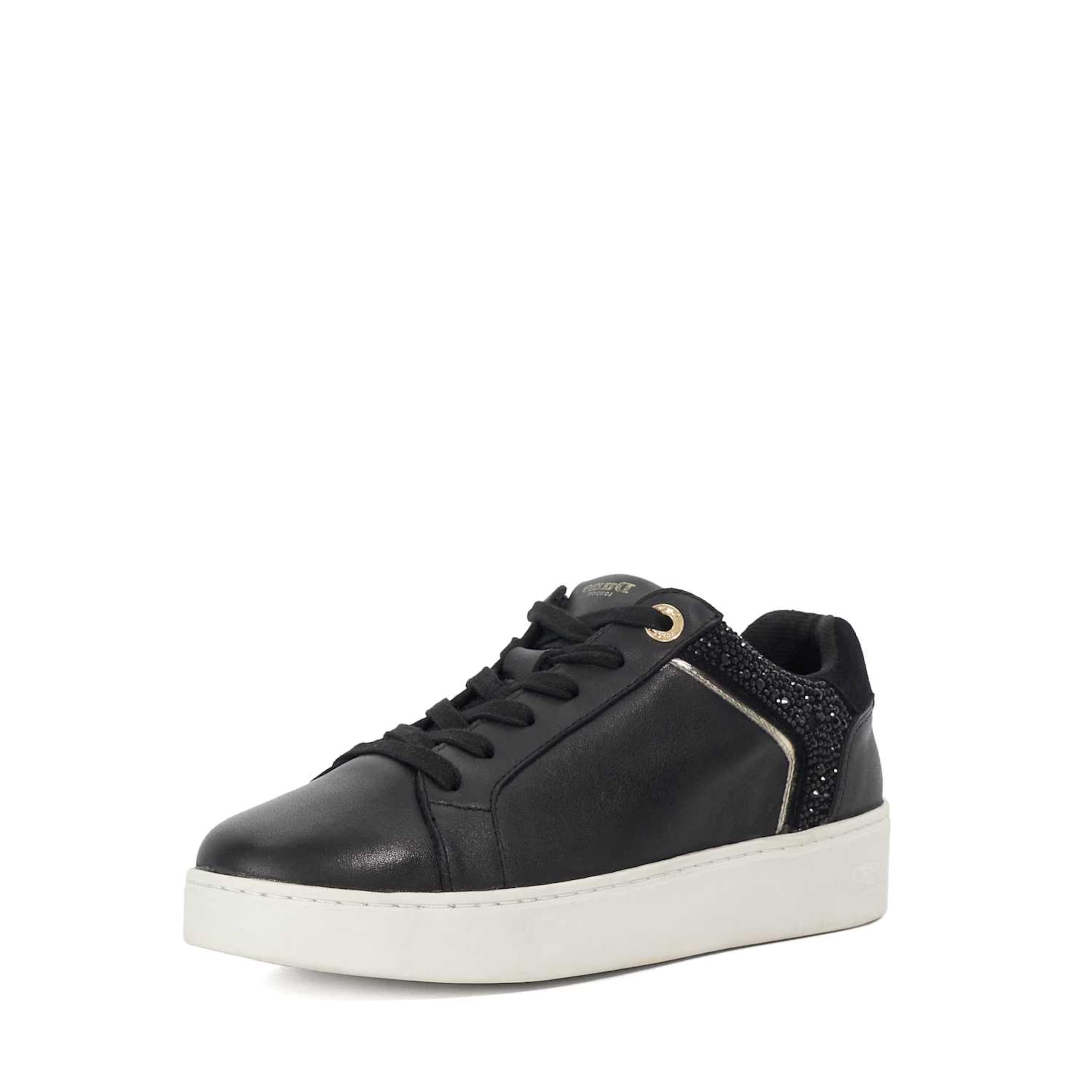 Baskets basses 'Elli' Dune LONDON en noir : devant