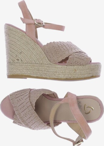 Kanna Sandals & High-Heeled Sandals in 37 in Beige: front