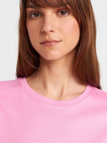 T-shirt 'T-Shirts' Dilvin en rose