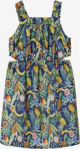 MANGO KIDS Dress 'Pina' in Blue: front