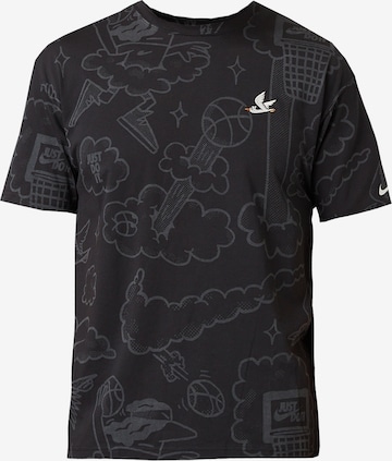 NIKE Performance shirt 'M90 MAX' in Black: front