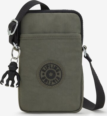 KIPLING - Mala de ombro 'Tally' em verde: frente