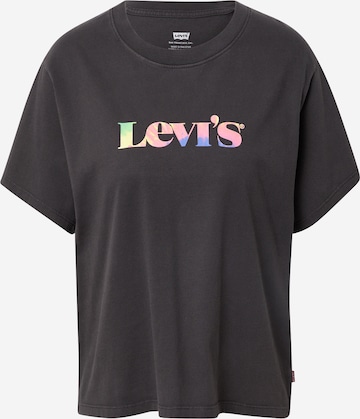 LEVI'S T-Shirt 'GRAPHIC VARSITY TEE BLACKS' in Schwarz: predná strana
