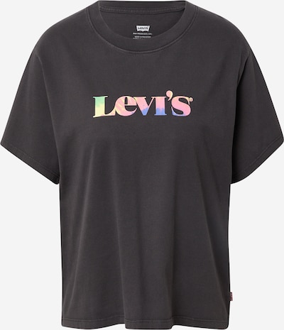 LEVI'S ® Μπλουζάκι 'Graphic Varsity' σε μπλε ρουά / ανοικτό πράσινο / ρόδινο / μαύρο, Άποψη προϊόντος