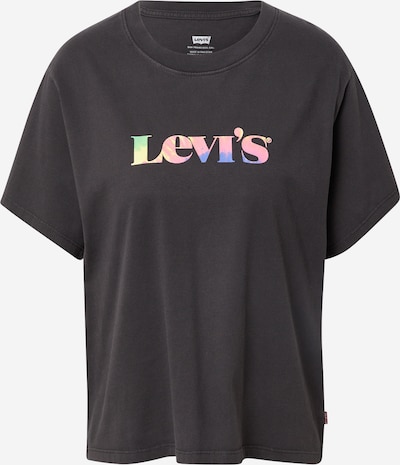 LEVI'S T-Shirt in royalblau / hellgrün / rosa / schwarz, Produktansicht