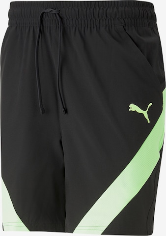 PUMA Спортен панталон 'Fit 7' в черно: отпред