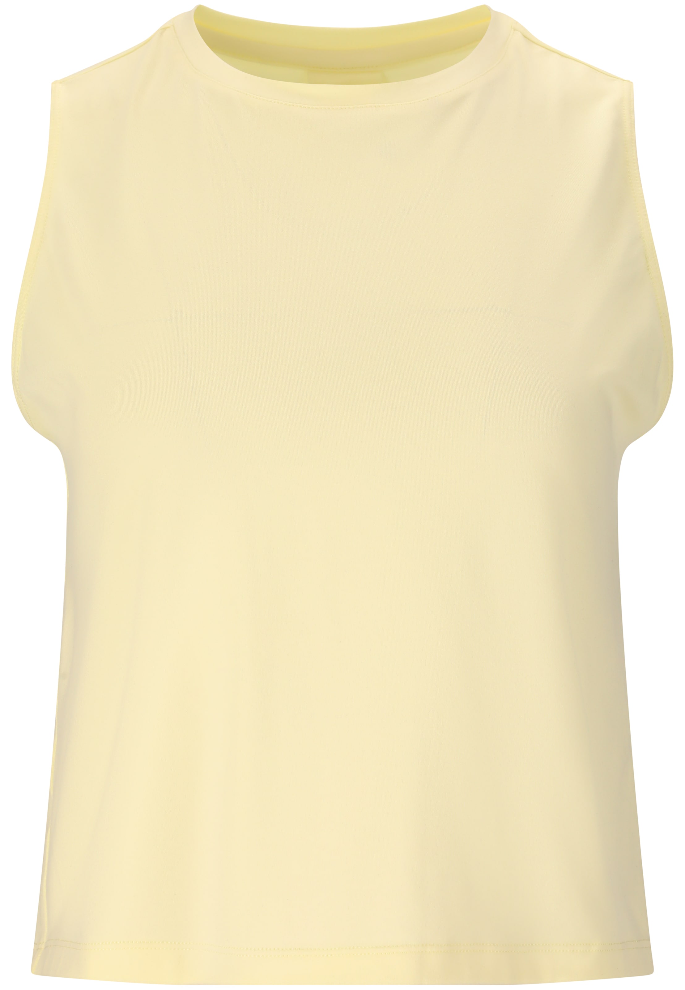 Athlecia Sports top 'Pacy V2' in Yellow: front