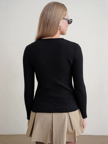 MixRay Pullover in Schwarz